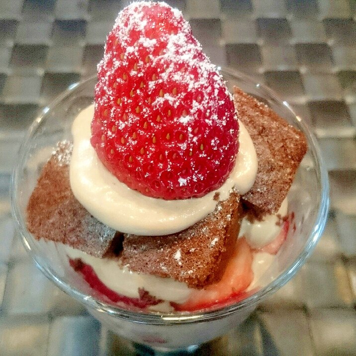 ちょこっとデザート グラスケーキ レシピ 作り方 By さ恵 楽天レシピ